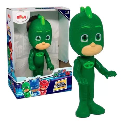 Boneco Vinil Menino Gato Corujita Lagart Pj Masks Articulado Mercadolivre