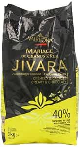 Amazon Valrhona Milk Chocolate Couverture Baking Discs Jivara