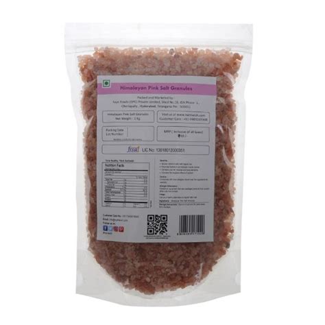 Himalayan Pink Salt Granules 1000gm Jiomart