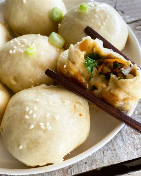 Crispy Bottom Veggie Bao Buns Another Healthy Recipe By Familicious