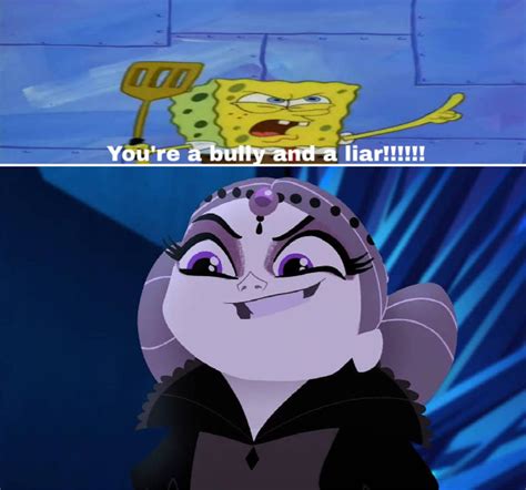 Spongebob Calls Zhan Tiri A Bully And A Liar By Adamhatson On Deviantart