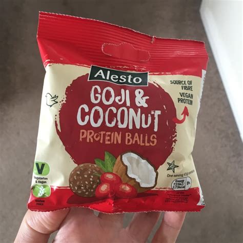 Alesto Goji Coconut Protein Balls Review Abillion