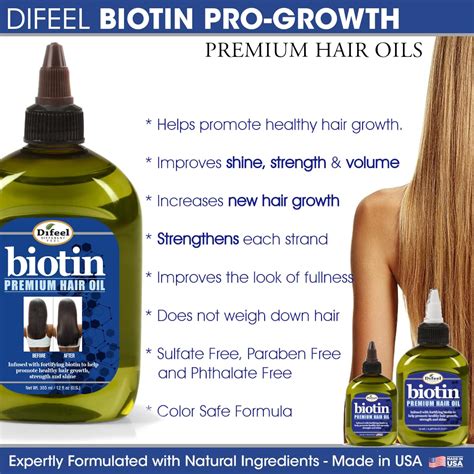 Aceite Para El Cabello Con Biotina Premium Difeel Puerto Rico Ubuy