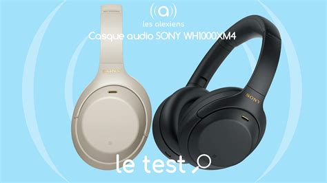 Test Sony Wh Xm La Vraie Hi Res Audio Avec Assistant Vocal Les