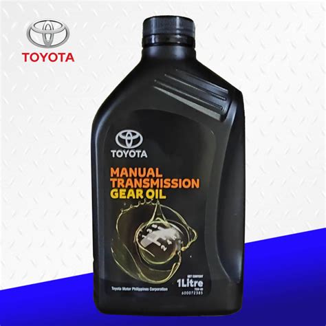 Toyota Manual Transmission Gear Oil 75w 90 Gl 4 1l 1 Liter Lazada Ph