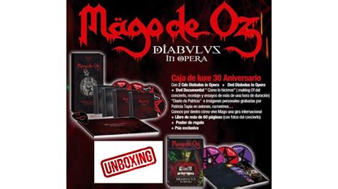 Mago De Oz Diabulus In Pera Unboxing Youtube