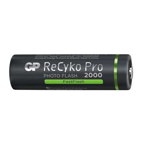 GP ReCyko Pro Photoflash AA Batteri 2000 MAh 4 Pack