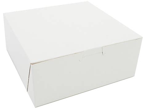 SOUTHERN CHAMPION TRAY SCH 0917 White Non Window Bakery Boxes Newegg