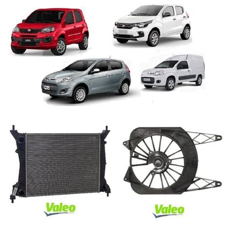 Kit Radiador Palio Uno Vivace Mobi 4cc Nova Fiorino Grand Siena 2011 à