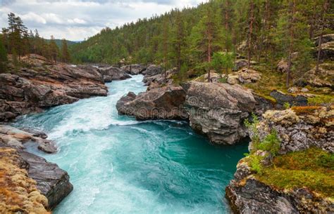 Речные пороги на реке стоковое фото. изображение насчитывающей лето ...