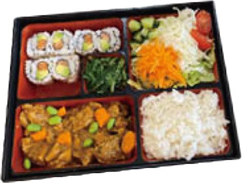 Menu Bento B Sushi Yoshida