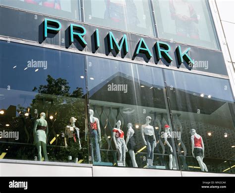 Hannover Germany May 7 2018 Primark Logo Sign On Storefront Above