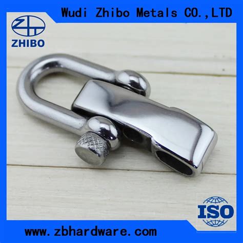 China Wholesale 5mm 4mm Adjustable Shackle With Clevis Pinstainless