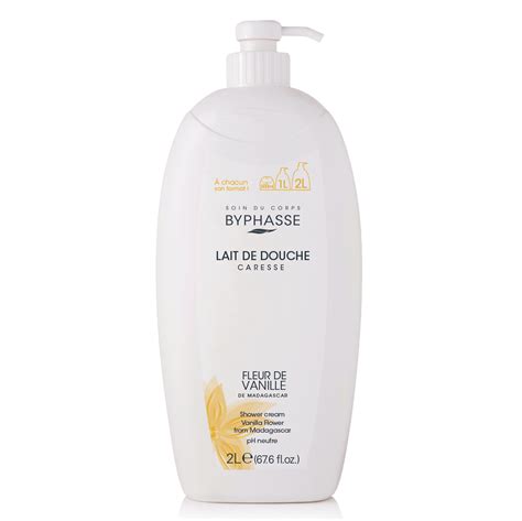 BYPHASSE CARESSE LAIT DE DOUCHE FLEUR DE VANILLE 2L