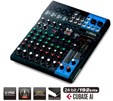 Yamaha Mg Xu Table De Mixage Analogique