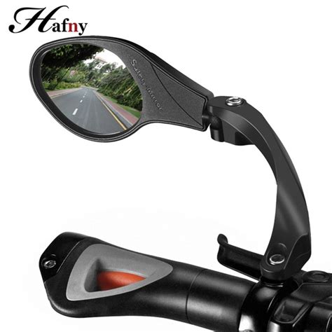 Unbreakable Stainless Steel Lens Cycle Bike Mirror Safety Flexible Side