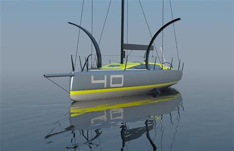 Mw40of New Foiling Offshore Sailboat Concept