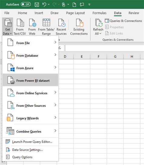 Crear Una Tabla Din Mica Desde Conjuntos De Datos De Power Bi Excel