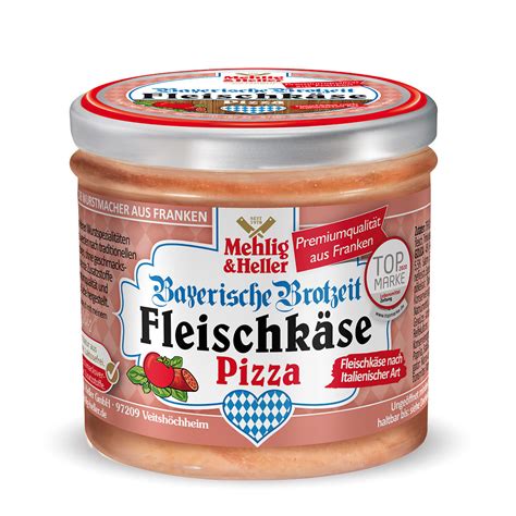 Bayerische Brotzeit Haxenfleisch Mehlig Heller