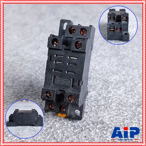 ของแท้ Omron Socket Ptf08a E ขา2แถว 8ขา Socket Relay ซ็อกเก็ต รีเลย์