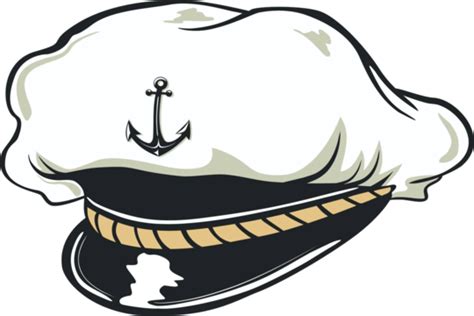 Capitan Cap Sailor Hat Seaman Vector Sailor Hat Seaman Png And