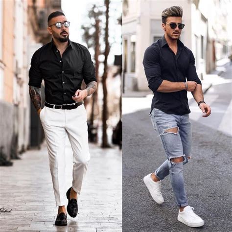 The Perfect Outfit Black Shirt Combination Ideas