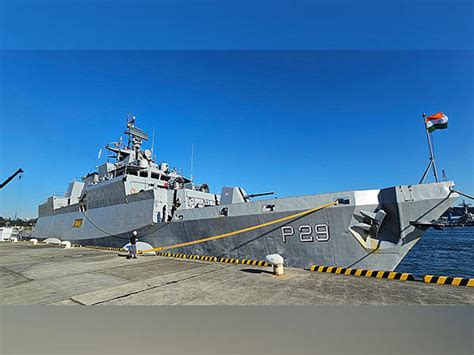 INS Kadmatt Enters Japan For Operational Turnaround Set To Celebrate