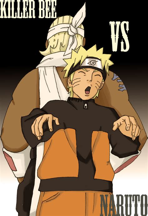 Naruto Vs Killer Bee By Tintoyz On Deviantart