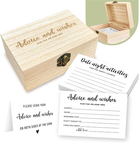 Stofinity Advice And Wishes For The Mr Mrs Wedding Cards Bridal