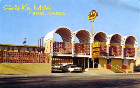 Postcard Gold Key Motel Reno NV Gold Key Motel 445 Lak Flickr