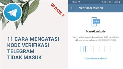 Cara Mengatasi Kode Verifikasi Telegram Yang Tidak Masuk YouTube