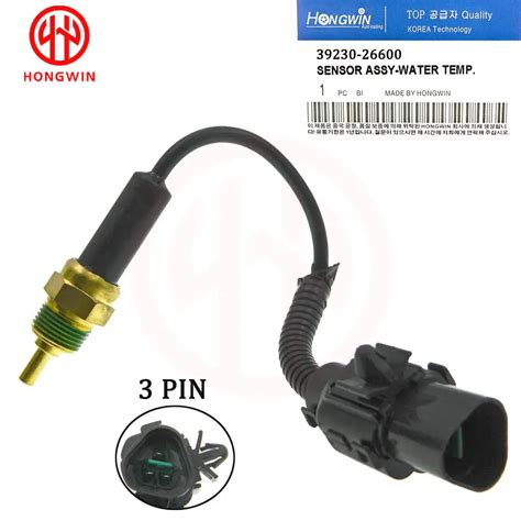 Sensor De Temperatura Del Refrigerante Del Motor Montaje Para Hyundai