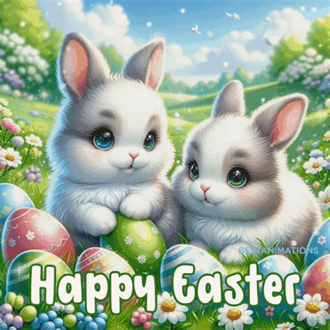 Cute Happy Easter Bunnies  Pictures Photos And Images For Facebook