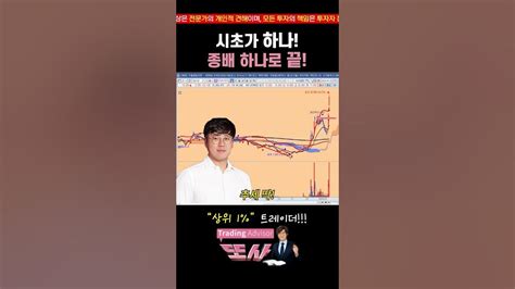 단타는 쉽고 빠르게~ 주식강의 주식공부 Youtube