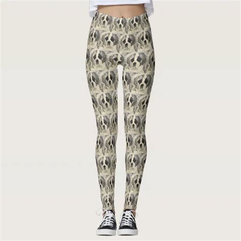 Puppy Love St Bernard Leggings Zazzle
