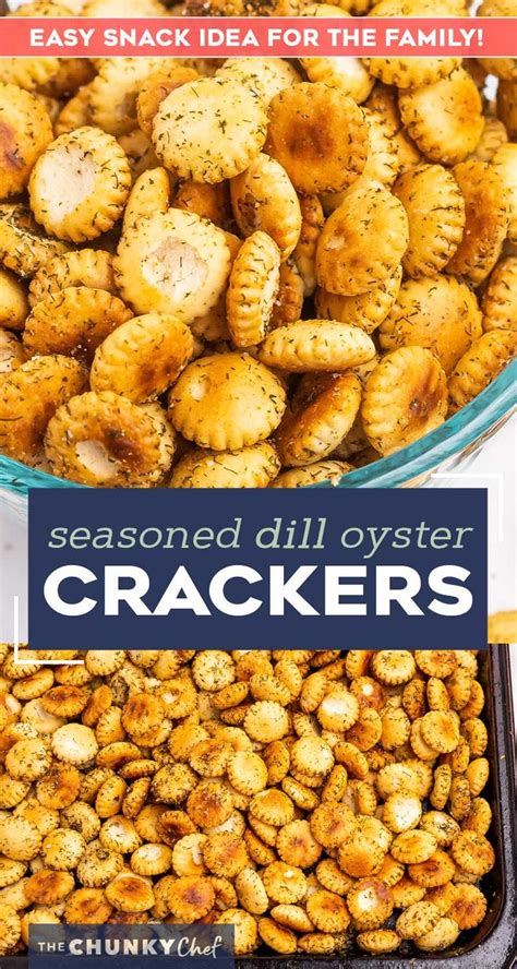 Dill Seasoned Oyster Crackers Recipe