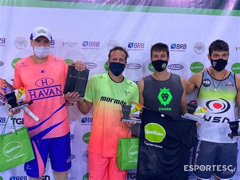 André Baran é campeão de beach tennis em Porto Alegre EsporteSC