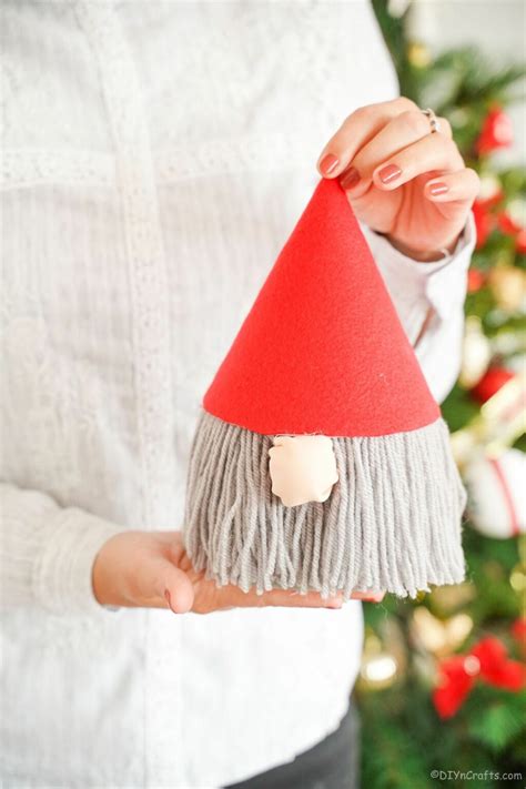 Diy Toilet Paper Roll Gnome Christmas Decoration Make House Cool