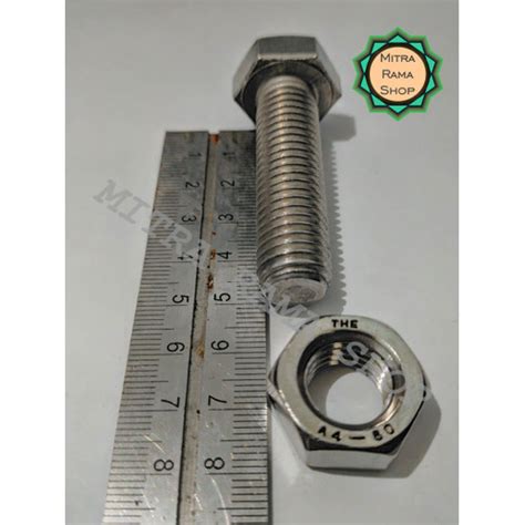 Jual Baut Stainless Steel Sus M The Kunci M X Mm