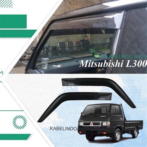 Jual Best Product Talang Air Pintu Mobil Mitsubishi L Model Slim