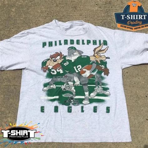 Gildan Shirts Vintage Nfl Philadelphia Eagles Looney Tunes Shirt