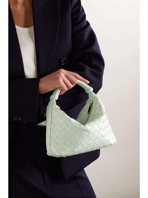 Bottega Veneta Mini Wallace Intrecciato Leather Tote Net A Porter