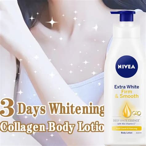 NIVEA Body Care Body Lotion Extra White Firm Smooth 400 Ml Lazada