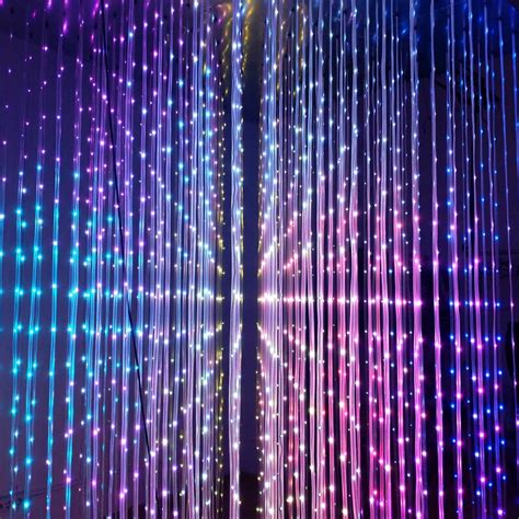 3d Led Cube Installation Led Cube Display With 2300 Leds By Etsy