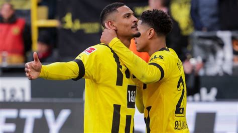 Bundesliga J S Bastien Haller Doublement D Cisif Dortmund Peut