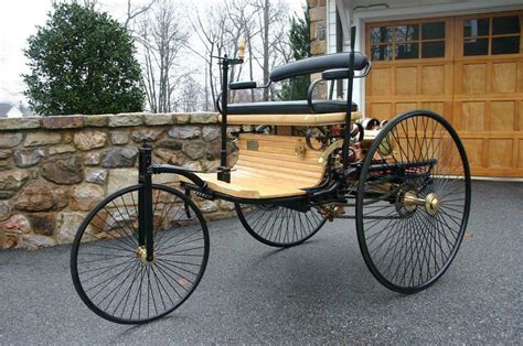 Benz Patent Motorwagen Carriage Wheeler Front