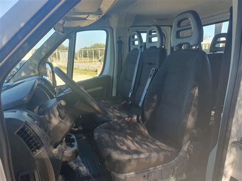 Peugeot Boxer Hdi Cv Doppia Cabina Posti Cassone Fisso