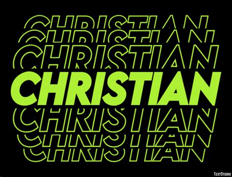 Christian Name Design