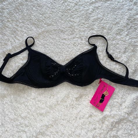 Betsey Johnson Womens Bikini And Tankini Tops Depop