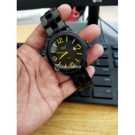 Jam Tangan Alexander Christie Wanita Quartz Original Bekas Normal Di